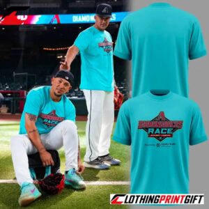 Arizona Diamondbacks Race Against Cancer 3D Graphic Fan T-Shirt