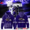 Baltimore Ravens Coach Jesse Minter Special Edition Football Fan Hoodie