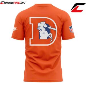 Denver Broncos 2026 Throwback Sideline Football Fan T Shirt Clothingprintgift 2