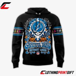 Detroit Lions x Grateful Dead 2026 Halloween Special Edition Football Fan Hoodie Clothingprintgift 2
