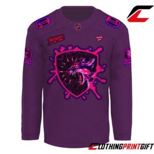 Florida Panthers 2026 Pink in the Rink Night Custom Hockey Fan Jersey