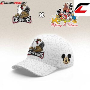 Grand Rapids Griffins Mickey Mouse Friends Inspired Custom Hockey Jersey Clothingprintgift 3