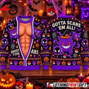 Halloween Funny Gotta Scare Or Treat Ugly Christmas Sweater