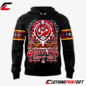 Kansas City Chiefs x Grateful Dead 2026 Halloween Special Edition Football Fan Hoodie Clothingprintgift 2