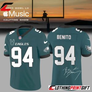 NFL x Bad Bunny Super Bowl Signature Edition Limited Football Fan Jersey Clothingprintgift 2
