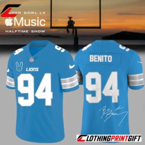 NFL x Bad Bunny Super Bowl Signature Edition Limited Football Fan Jersey Clothingprintgift 4
