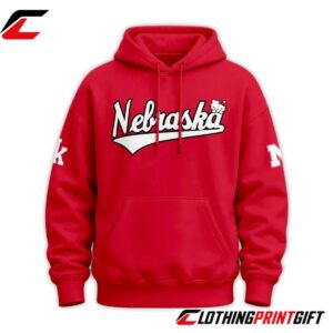 Nebraska Volleyball Hello Kitty Inspired Graphic Pullover Hoodie Clothingprintgift 2