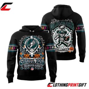 Philadelphia Eagles 2026 Grateful Dead Halloween Football Fan Hoodie