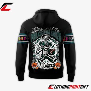 Philadelphia Eagles 2026 Grateful Dead Halloween Football Fan Hoodie Clothingprintgift 3