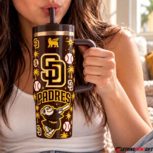 San Diego Padres Together Baseball Fan Tumbler